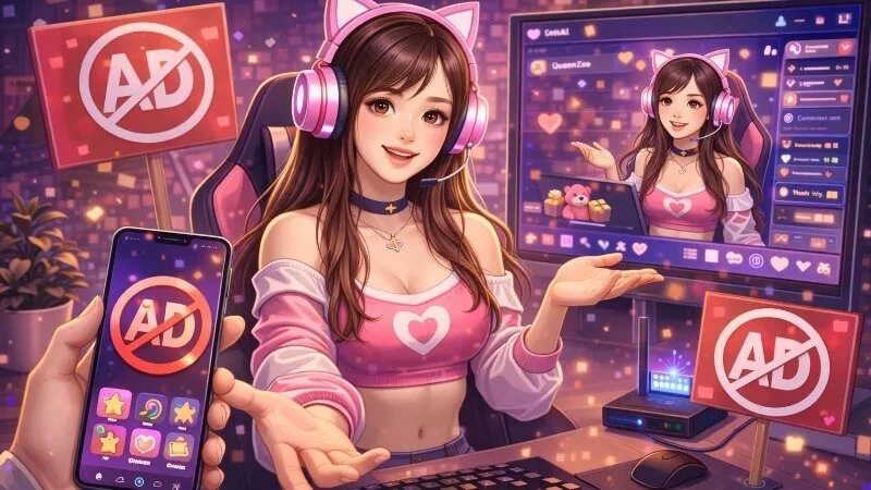 App livestream giải trí nào ít quảng cáo nhất năm 2026 3 app-livestream-giai-tri-nao-it-quang-cao-nhat-nam-2026