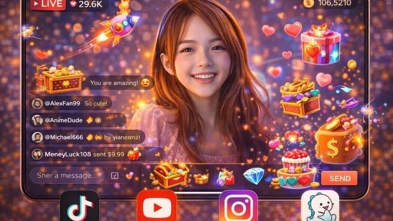 Cách kiếm tiền từ app livestream 2026 - Hướng dẫn chi tiết và hiệu quả 1 cach-kiem-tien-tu-app-livestream-2026