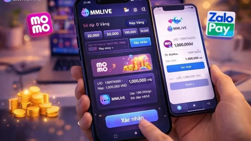 Cách nạp tiền MMLIVE qua Momo/ZaloPay nhanh chi tiết 7 cach-nap-tien-mmlive-qua-momo-zalopay-nhanh