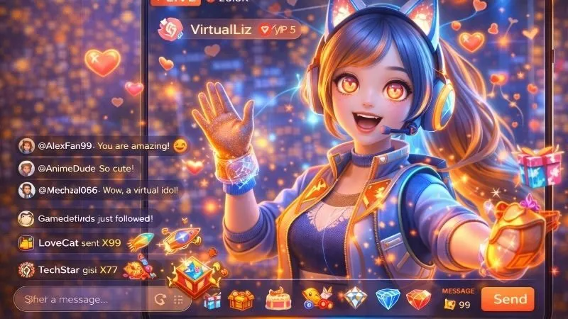 Idol Livestream AI là gì? Khám phá công nghệ live mới 3 idol-livestream-ai-la-gi