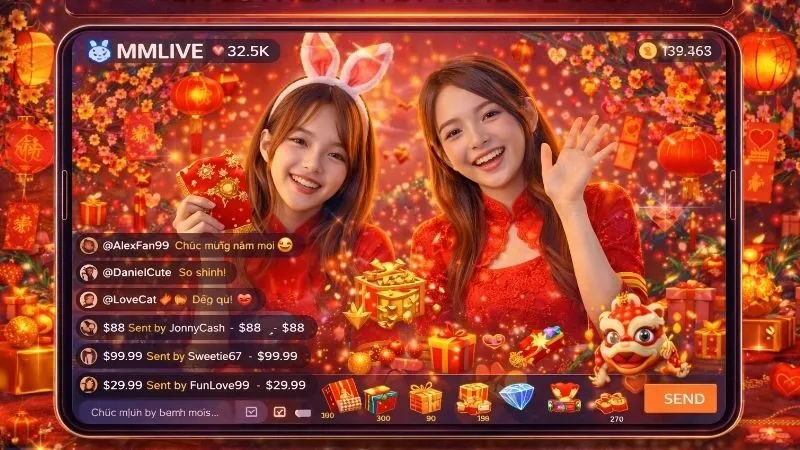 Sự kiện Tết MMLIVE 2026 có gì hot – Khám phá hoạt động thú vị 8 su-kien-tet-mmlive-2026-co-gi-hot