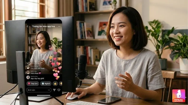 Tương tác trên app live cách tăng view và giữ chân người xem 10 tuong-tac-tren-app-live