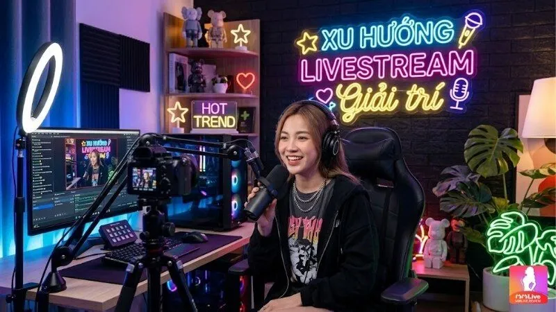 Xu hướng livestream giải trí bùng nổ, thay đổi hành vi người dùng 2 xu-huong-livestream-giai-tri